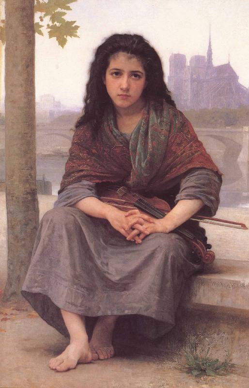 William-Adolphe Bouguereau The Bohemian oil painting image